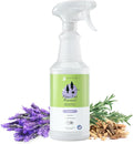 kin+kind Flea and Tick Prevention for Dogs – Plant Based Flea Spray with Rosemary, Lemongrass & Cedarwood Oil – Pet Supplies for Bugs and Pests – Flea & Tick Pet Spray Prevention - Lavender 32 fl oz