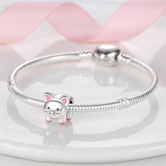 925 Sterling Silver Charm For Bracelets Animals Pets Insects Butterflie Cat Dog Charms Bead For Women Jewelry Gifts