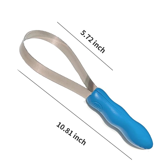 Dog Brush Shedding Blade Dual-Sided Stainless Steel Deshedding Tool Dog Grooming Supplies, 1Pack