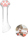 Sheldamy Silicone Pet Food Spoon, Cat Food Can Opener Paw, Wet or Dry Food Short Spoon for Cat Dog With Mini Spatula
