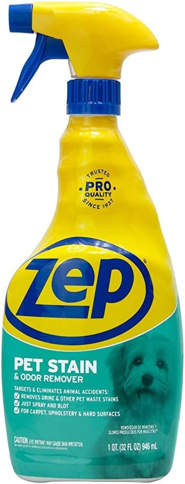 Zep Pet Stain and Odor Remover 32 oz ZUPETODR32 (Cases of 4)