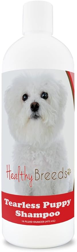 Healthy Breeds Bichon Frise Tearless Puppy Dog Shampoo 16 oz
