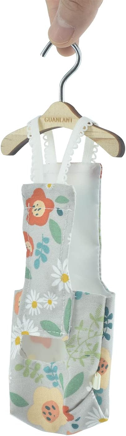 Bird Diaper Cockatiel Clothes Flight Suite, Quaker Parrot Diaper Flight Clothes, Bird Reusable Training Nappy Suit Liners with Hanger Leash Hole for Sun Conure Senegal
