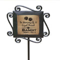 GiftsForYouNow Personalized Loyal Friend Pet Memorial Wrought Iron Garden Stake, 28 x 8.5 Inches