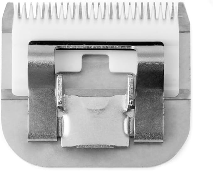 KBDS 30 Detachable Ceramic Pet Clipper Blades,Compatible with Most Andis,Oster,Wahl A5 Clippers,Made of Ceramic Blade Cutter and Carbon Steel Blade,1/50'' 0.5mm Cut Length, #30 Blade