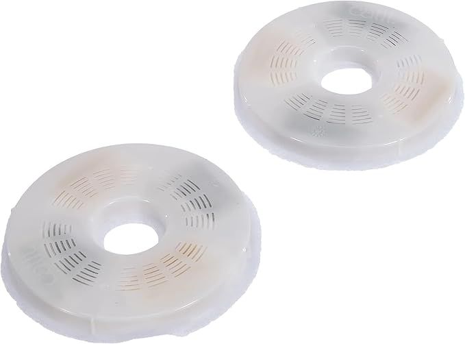 Catit Triple Action Replacement Original Water Fountain Filters, 2 Pack – Official Replacement Filters for Catit Cat Drinking Water Fountains