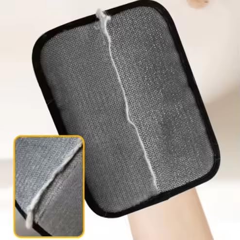 Electrostatic Pet Hair Removal Glove for Dogs and Cats 2 Pack Reusable Pet Hair Remover Tool for Bed Carpets Cloth Couch Car Seats Mitts with Strong Grip Magic Brush Pet Hair Fur Removal Gloves