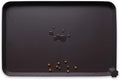 Hoki Found Large Silicone Pet Food Mat - Non Slip, Waterproof Dog Cat Bowl Mat - Dark Oak