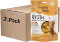 Good ‘n’ Tasty Spinning Stars Cat Treats, 3.2 Ounce Bag, 2-in-1 Treat & Toy Made with Real Chicken, Chicken Liver & Catnip, Encourages Playfulness & Low Calorie, 2 Pack