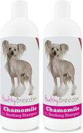 Healthy Breeds Chinese Crested Chamomile Soothing Dog Shampoo 8 oz (Pack of 2)