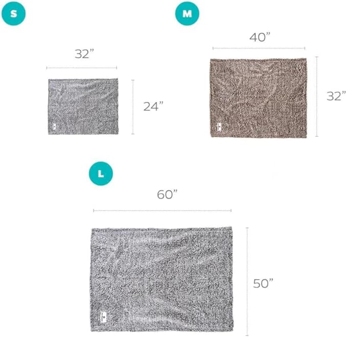 Pet Parents Premium Pet Blanket - Water Resistant Dog & Cat Blanket, Perfect for Crates, Calming, Large, Medium & Small Dogs, Puppy Size: 32x40, Color: Slate