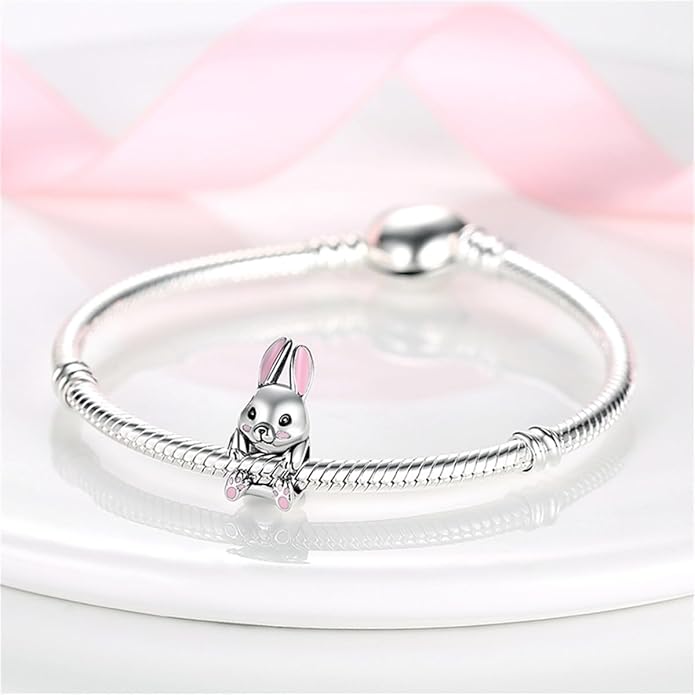 925 Sterling Silver Charm For Bracelets Animals Pets Insects Butterflie Cat Dog Charms Bead For Women Jewelry Gifts