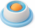 Calming Lick Bowl for Dogs & Cats, Non-Slip Slow Feeder with a Rotating Lick Ball for Liquid & Wet Food, Anxiety Relief Enrichment Toy that Keeps Pets Busy, Happy & Engaged, 1 Pack