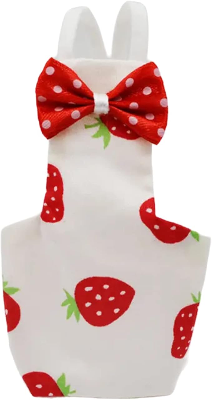 Bird Flight Suits Diapers for Monk Parakeets, Conures, Lovebirds, Cockatiels Flight Suits, Parrot Clothes, Bird Training Nappy Suit Liners Clothes (X-Small,Red)