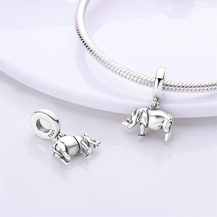 925 Sterling Silver Charm For Bracelets Animals Pets Insects Butterflie Cat Dog Charms Bead For Women Jewelry Gifts