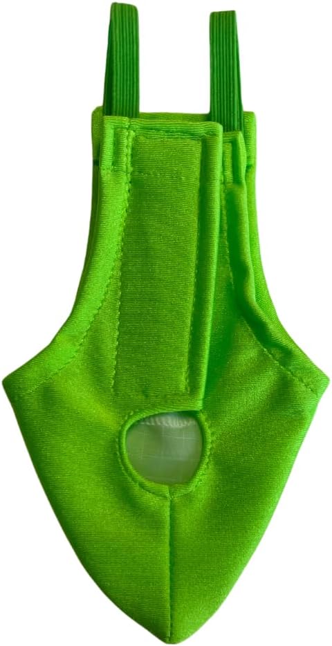Avian Fashions FeatherWear FlightSuit JrSmall(3) Bird Diaper in Lime Green