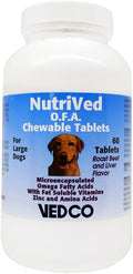 Vedco 60 Count Nutrived O.F.A. Chewable Tablets for Large Dogs