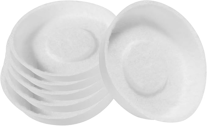 Cotton Filters for Always Full® Pet Water Bowl | Traps Debris, Hair, and Impurities, Easy Replacement, 6 Pack of Filters Allows Up to 6 Months of Use, Cat & Dog Water Bowl Filter - 0.12 lbs