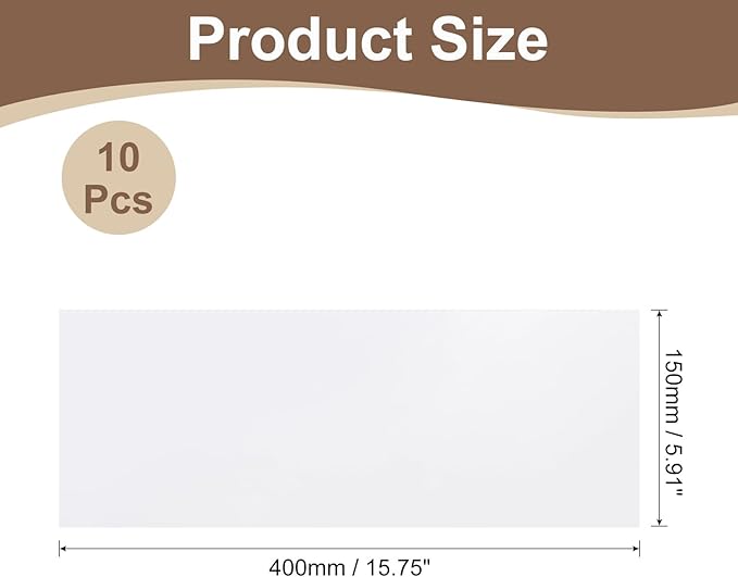 uxcell Anti Scratch Furniture Protector, 10 Sheets 16" x 6" Single-Sided Sticky Couch Protector from Cat Claws, Clear Protectors from Cats Scratching for Sofa Corners, Walls, Doors