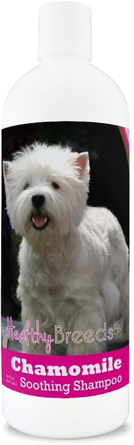 Healthy Breeds West Highland White Terrier Chamomile Soothing Dog Shampoo 8 oz