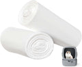 Dedicated to Mintakawa Automatic cat litter box Drawer Liners, Small garbage bag, 20 Count per Roll, 2 Rolls, Tear, Use for Cat litter box, Kitchen, bathroom, and Car Trash Can
