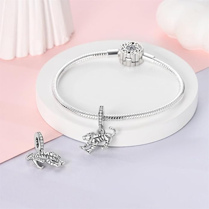 925 Sterling Silver Charm For Bracelets Animals Pets Insects Butterflie Cat Dog Charms Bead For Women Jewelry Gifts