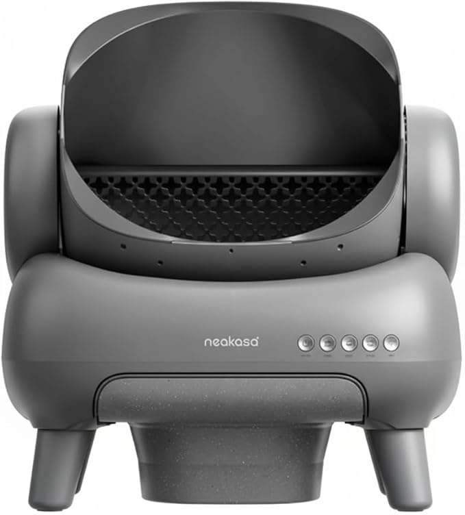 Aloewxx Cat Litter Mat-Litter Box Mat for Kitty, EVA Honeycomb Double Layer Design, Urine & Waterproof Scatter Control, Less Waste, Easier to Clean,Non Slip, Gray