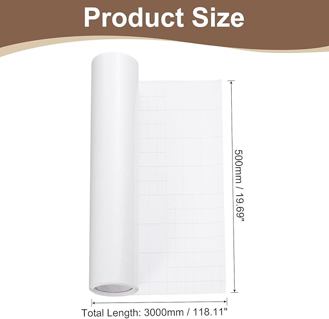uxcell Anti Cat Scratch Furniture Protector, 1 Roll 118" x 19.7" Single-Sided Sticky Couch Protector from Cat Claws, Clear Protectors from Cats Scratching for Sofa Corners, Walls, Doors