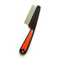 KEAIYYJ- Flea Comb for Cats Dogs Pet Tick Brush Fine Tooth (Black/Red)