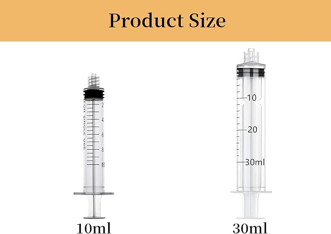 Pet Feeding Syringe with Nipple, Silicone Feeding Tools for Kitten Puppy Feeding Syringe for Newborn Cat Dog Small Animals Rabbits (10ml+30ml)