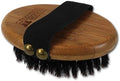 Bamboo Groom Palm Brush with Boar Bristles for Pets
