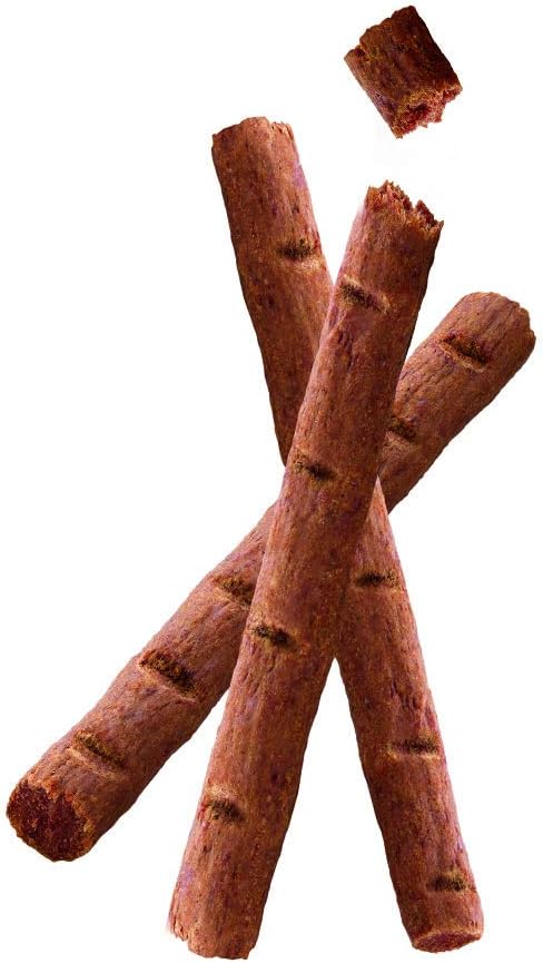 Vitakraft PurrSticks Meaty Cat Sticks - Chicken with Salmon - Segmented and Breakable Meatstick - Deliciously Tender - 6 Count (Pack of 1)