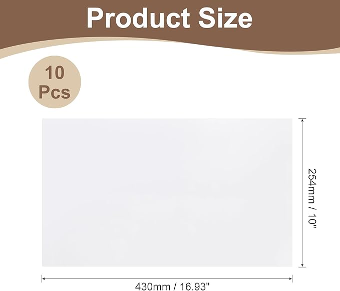 uxcell Anti Scratch Furniture Protector, 10 Sheets 17" x 10" Double-Sided Sticky Couch Protector from Cat Claws, Clear Protectors from Cats Scratching for Sofa Corners, Walls, Doors