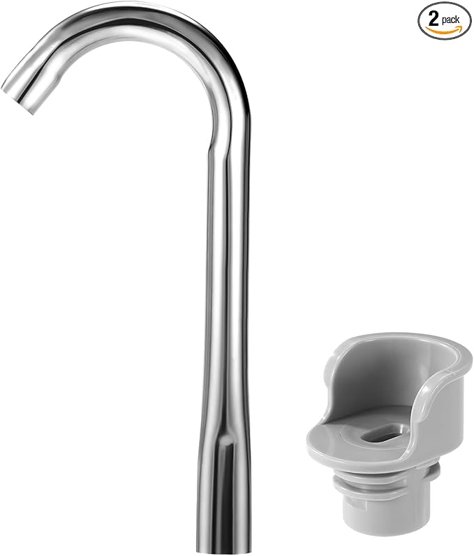 Cat Water Fountain Spout and Spout Holder, Pet Dog Drinking Water Dispenser Replacement Parts for 108oz/3.2L and 84oz/2.5L Kitty Fountain Accessories Set