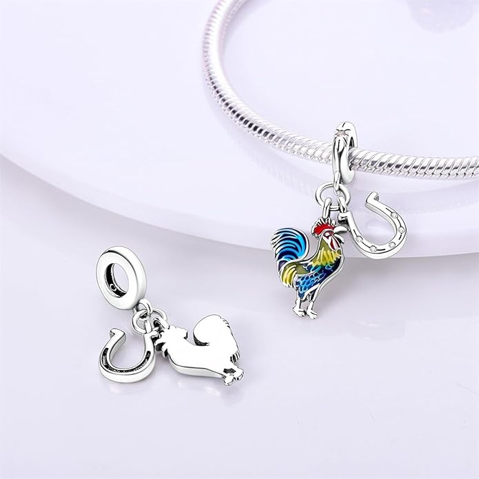 925 Sterling Silver Charm For Bracelets Animals Pets Insects Butterflie Cat Dog Charms Bead For Women Jewelry Gifts