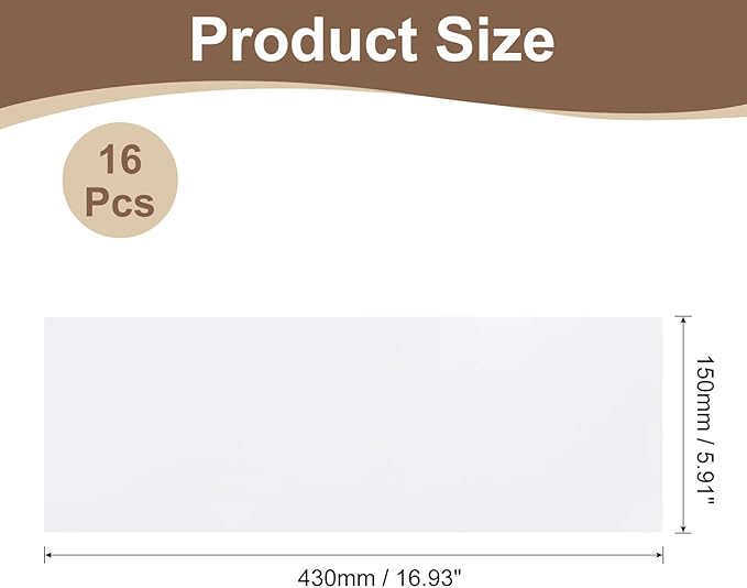 uxcell Anti Scratch Furniture Protector, 16 Sheets 17" x 6" Single-Sided Sticky Couch Protector from Cat Claws, Clear Protectors from Cats Scratching for Sofa Corners, Walls, Doors