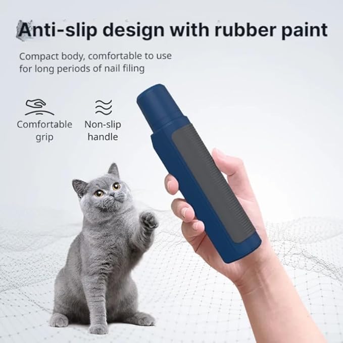 Dog Nail Grinder,2 Or 3-Speed Electric Low Noise Pet Nail Trimmer(2-speeds 1)