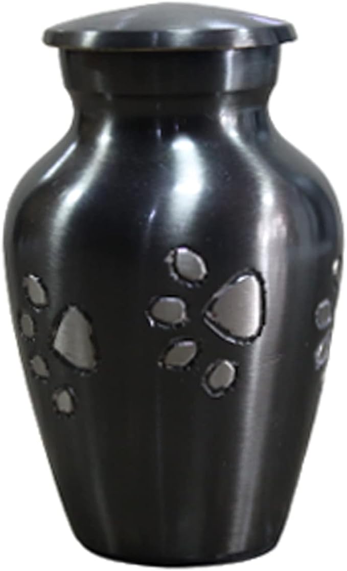eSplanade cat Dog pet Cremation Mini Heart urn Keepsake Memorial | Small urn for Ashes Funeral Burial