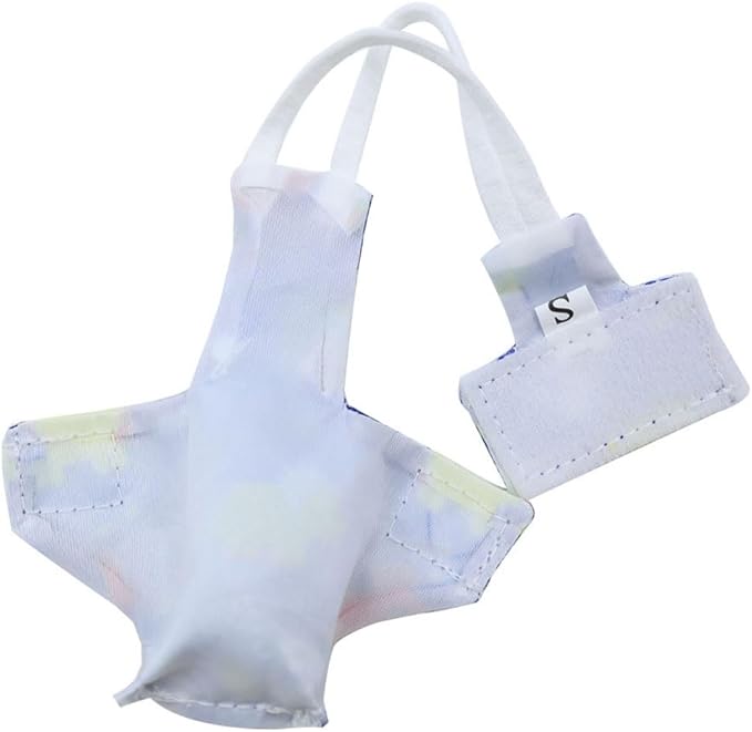 4pcs Bird Diaper Parrot Flight Suit with Waterproof Inner Layer Pigeon Pants Parrot Nappy Reusable Cockatiel Clothes Adjustable for Parakeet Mini Macaw Budgie Canary - color2 L