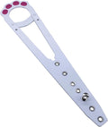 Flex Cat Door Stopper - Adjustable Strap Keeps Pet Gates and Interior Doors Open - 7 Sizes, White