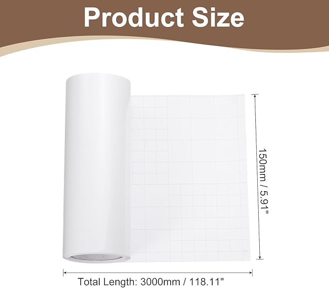 uxcell Anti Cat Scratch Furniture Protector, 1 Roll 118" x 5.9" Single-Sided Sticky Couch Protector from Cat Claws, Clear Protectors from Cats Scratching for Sofa Corners, Walls, Doors