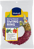 Vitakraft 41185 Swing Ring Glazed Treat for Birds - Wildberry - 2.82 oz