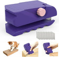 Cardboard Cutter for Cat Scratchers with 10pcs Blade, 4-in-1 Box Cutter 3D Printed Cardboard Strip Cutter DIY cat scratchers Cutter Tool for Cat Lovers