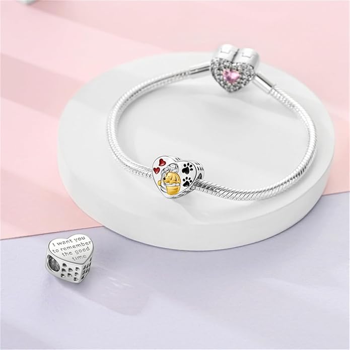 925 Sterling Silver Charm For Bracelets Animals Pets Insects Butterflie Cat Dog Charms Bead For Women Jewelry Gifts