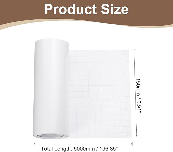 uxcell Anti Cat Scratch Furniture Protector, 1 Roll 197" x 5.9" Single-Sided Sticky Couch Protector from Cat Claws, Clear Protectors from Cats Scratching for Sofa Corners, Walls, Doors