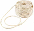 Natural Sisal Rope for Cat Scratcher Replacement, Durable Cat Tree Post Repair Cord for DIY Projects, Climbing Towers, Furniture Protection, Scratch Pad, Crafts, Garden, and Home Décor Use
