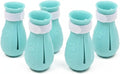 4 Pcs Cat Mittens to Prevent Scratching, Silicone Cat Paw Covers for Bathing & Grooming, Adjustable Anti-Scratch Booties