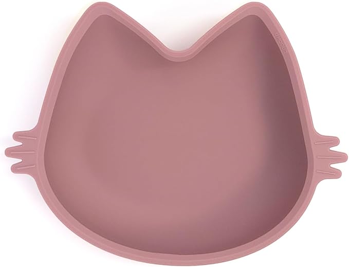 Platinum Silicone MoaCat Bowl, Wellbeing Pet Bowl, Premium, Odorless, BPA-Free, Food-Grade, Microwave & Dishwasher Safe, Sensitive Stomach, Eco-Friendly Travel Bowl (Pink)