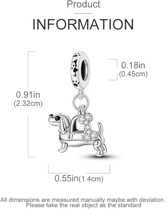 925 Sterling Silver Charm For Bracelets Animals Pets Insects Butterflie Cat Dog Charms Bead For Women Jewelry Gifts