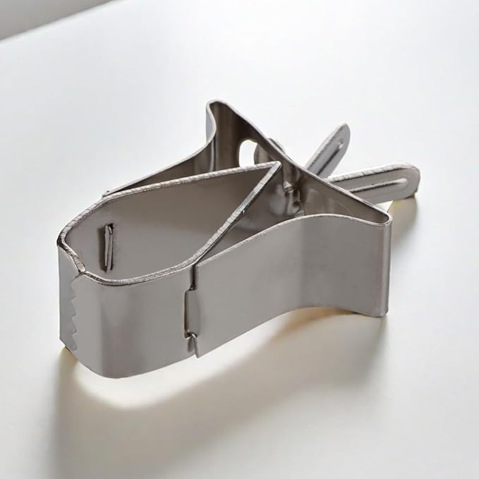 6 Pcs Bird Food Holder Parrot Cage Seed Feeder Stainless Steel Vegetable Fruit Clip for Bird Cockatiel Parrot Hamster